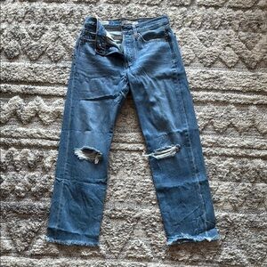Levi's Blue Ankle & Cropped Jeans